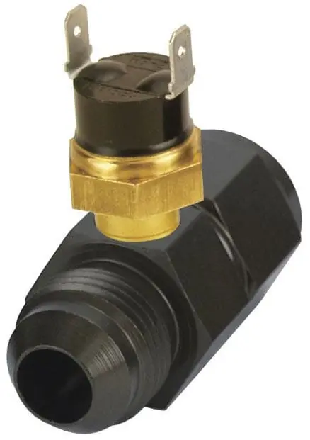 Derale Dp35026 Premium In-Line Fluid Thermostat – -8An Fittings 1