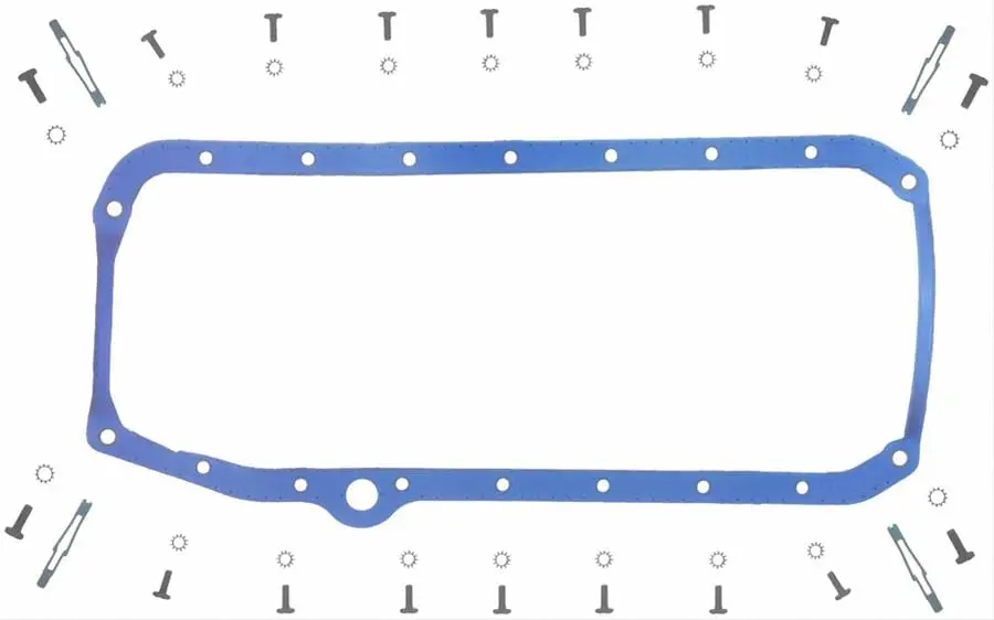 Fel-Pro Precision Oil Pan Gasket – Durable Rubber-Steel Composite Os 34509 T 1