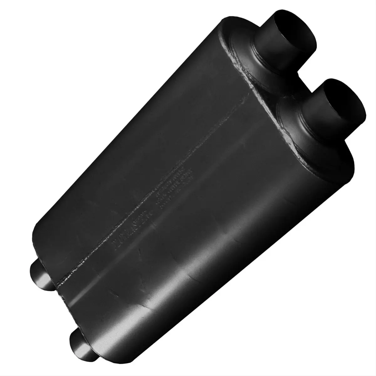 Flowmaster 527504 50 Series Big Block Muffler – Dual Inlet/Outlet 1