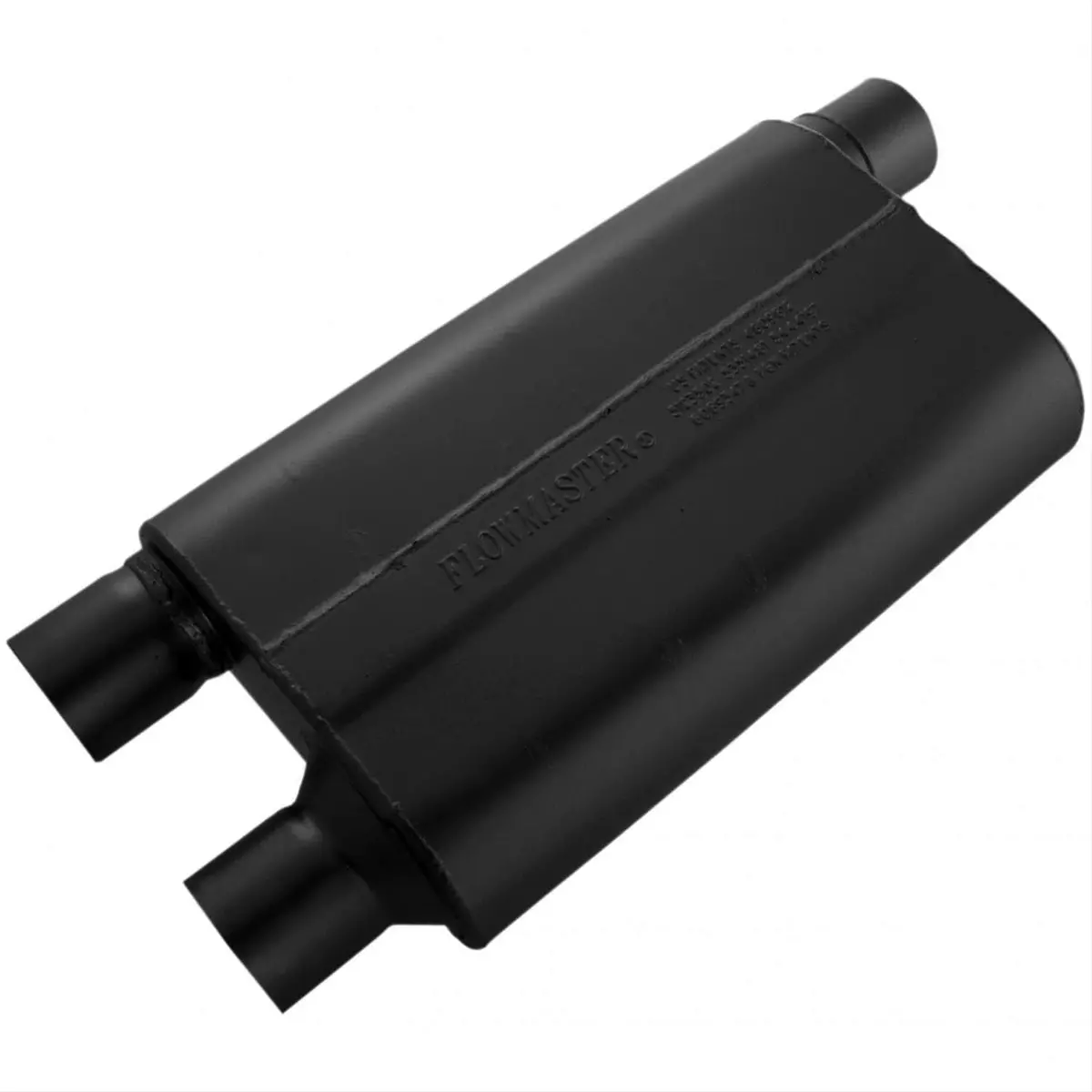 Flowmaster 80-Series Crossflow Muffler – Dual Inlet/Dual Outlet, Chambered Design (42583) 1