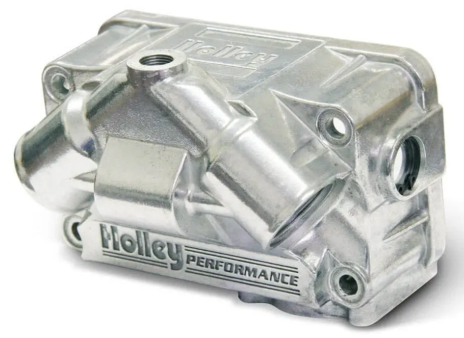 Holley Aluminum Center-Hung Fuel Bowl Kit – Secondary Side Only 1