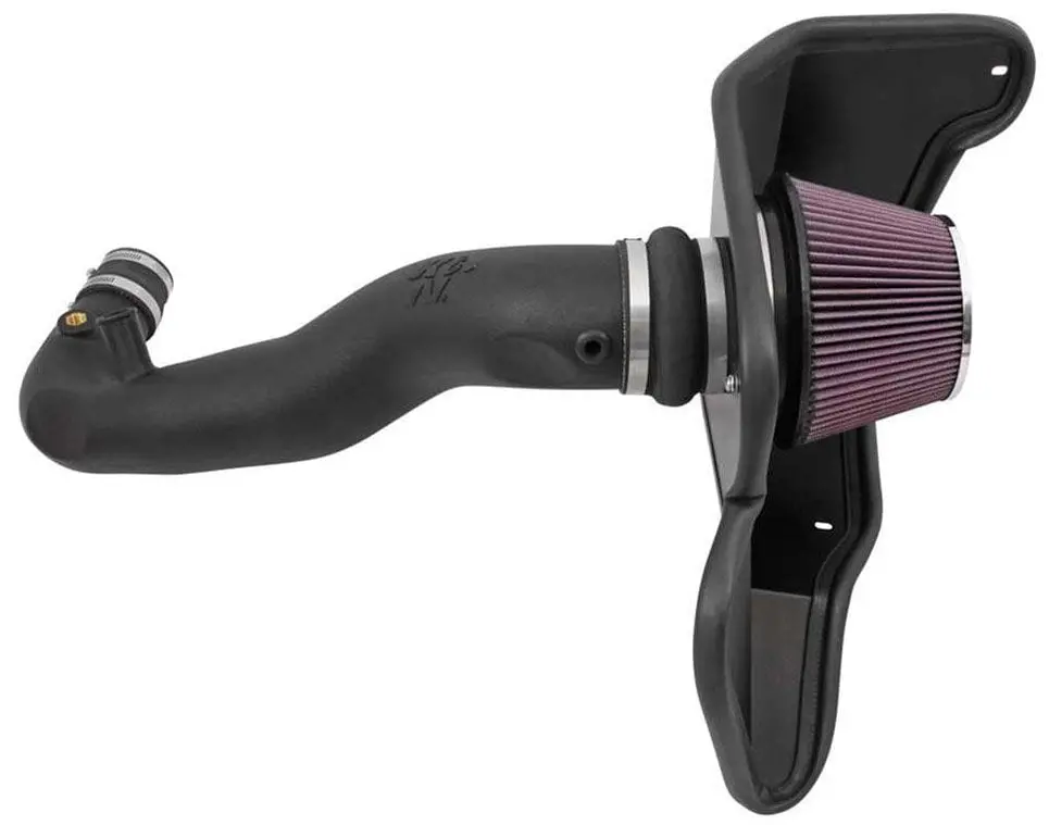 K&N 63-Series High-Flow Cold Air Intake System For Compatible Vehicles (Kn63-2589) 1