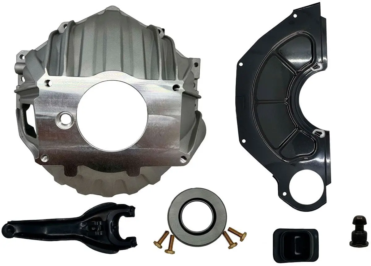 Cast Aluminum Bellhousing Kit – Compatible With Small- And Big-Block Chevrolet 1