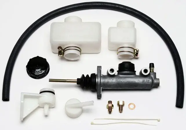 1-1/8-Inch Dual-Reservoir Remote Master Cylinder Kit With 1.2" Stroke, Wb260-3380 1
