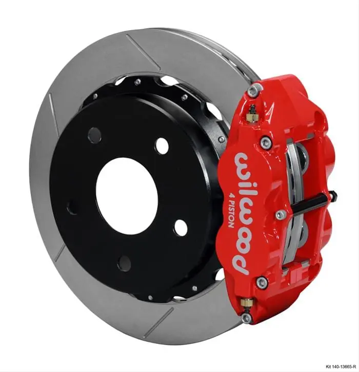 Wilwood Narrow Superlite 4R Forged Rear Big Brake Kit With Parking Brake – Model 140-13665-R 1