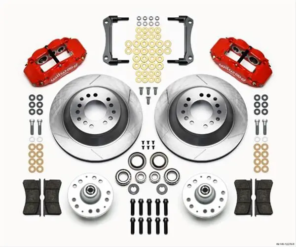 Wilwood Forged Superlite 6R Big Brake Front Kit – Narrow Caliper Design 1